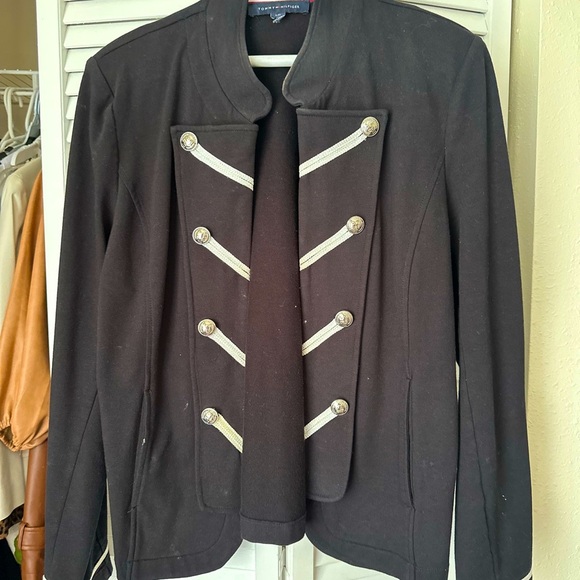 Tommy Hilfiger French Terry Band Jacket - Picture 8 of 9